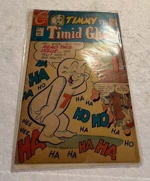 Timmy the Timid Ghost #2 Charlton Comics Vintage Comic Book (1967)